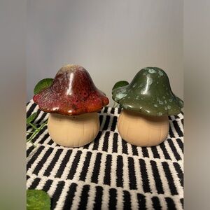 2 pc. Mushroom home decor